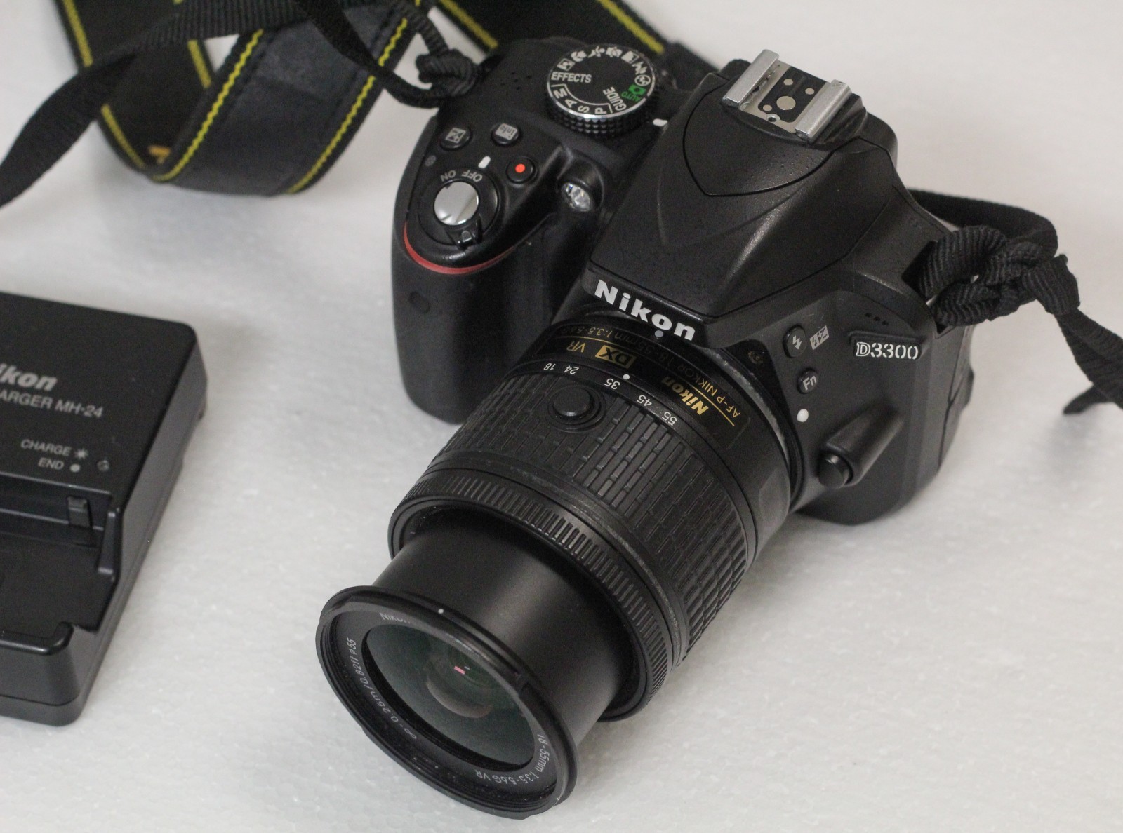 Nikon D3300 DSLR Camera with AF-S DX 18-55mm VR II Lens