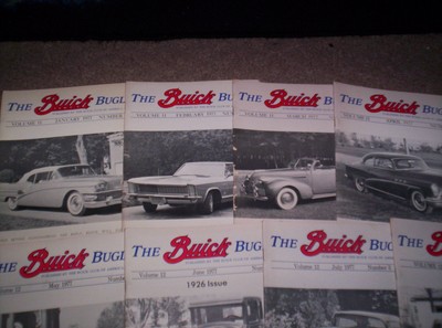 Vintage Buick Magazine The Buick Bugle 1977 Lot of 12 Volume 11 & 12 Nice!