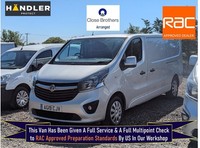 2019 Vauxhall Vivaro 2900 1.6CDTI BiTurbo 125PS Sportive H1 Van PANEL VAN Diesel
