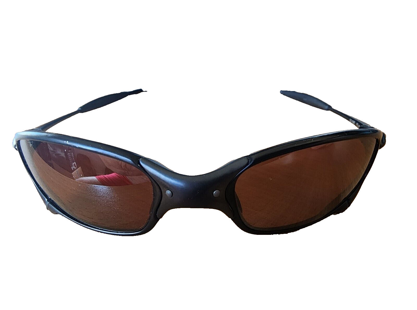 OAKLEY JULIET CARBON FRAME BLACK IRIDIUM POLARIZED SUNGLASSES X-METAL