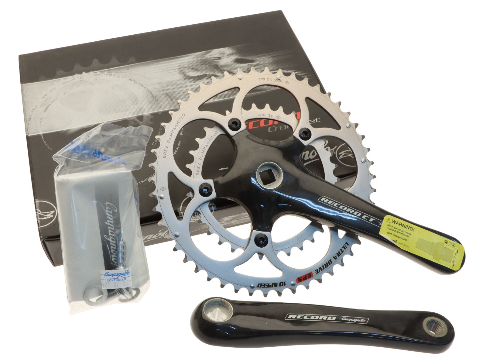 レコード 10速　クランク&BB campagnolo Record 10sクランクセット 極美品BB付 【公式通販】