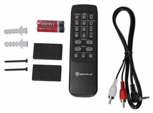 ::Rockville ROCKBAR 40" 400w Soundbar w/Wireless Subwoofer/Bluetooth/HDMI/Optical