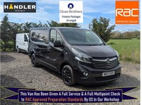 2017 Vauxhall Vivaro 2700 1.6CDTI BiTurbo 125PS Sportive H1 Van PANEL VAN Diesel