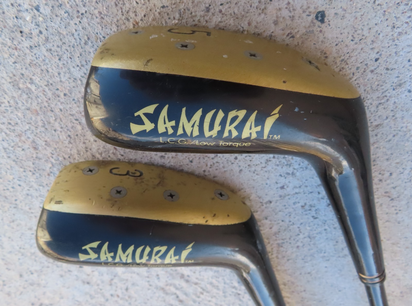 TWO Samurai L.C.G./Low Torque 3, 5 Irons 38
