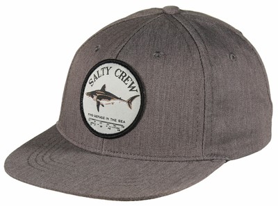 

Шестипанельная кепка Salty Crew Boys Bruce — темно-серый вереск — новинка, Grey