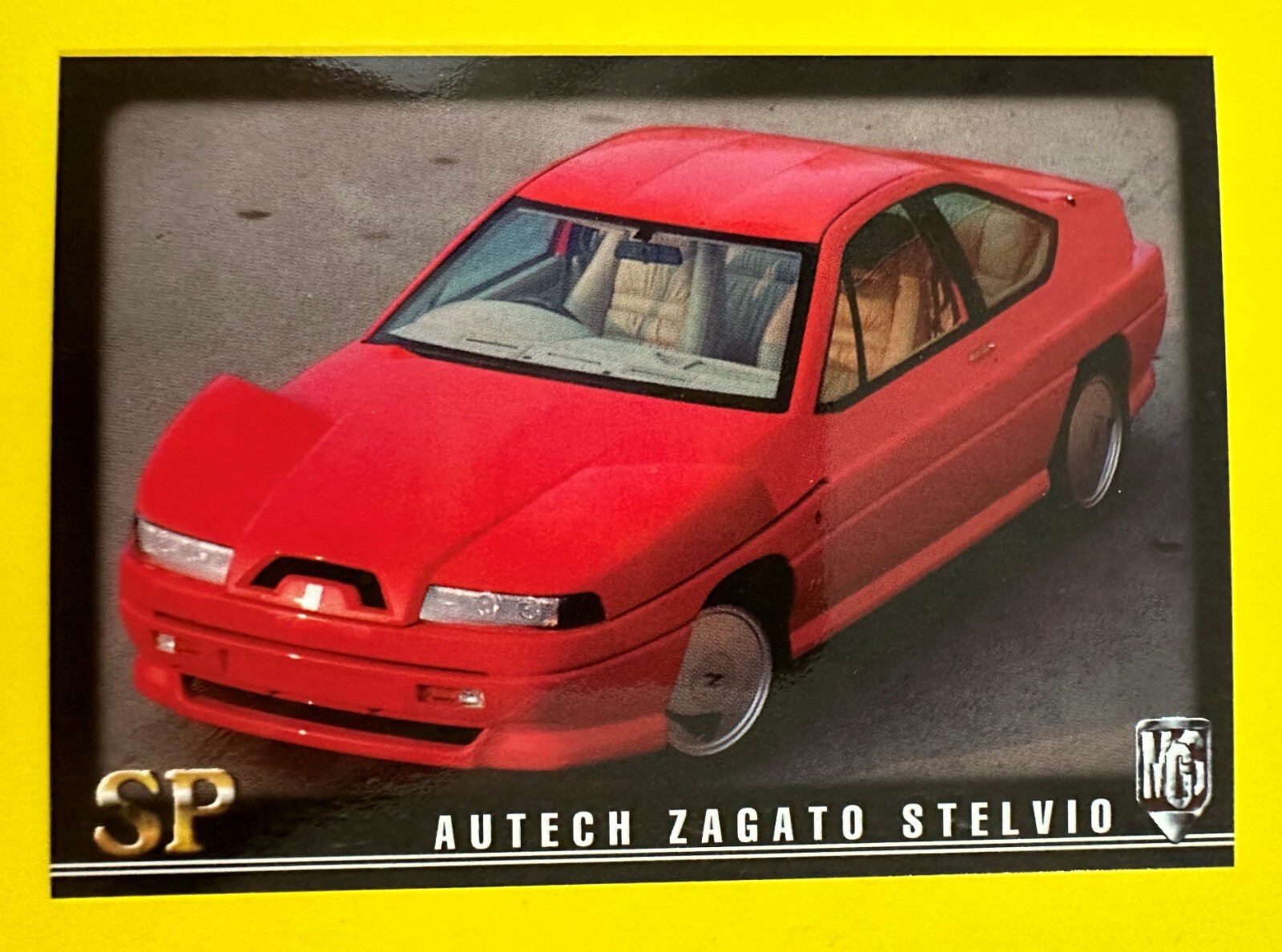 1998 Tsukuda Motor Car Collection Card AUTECH ZAGATO STELVIO