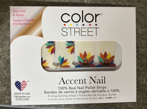 🦃 color STREET Polish THANKSGIVING TURKEY Autumn Harvest Current Retired