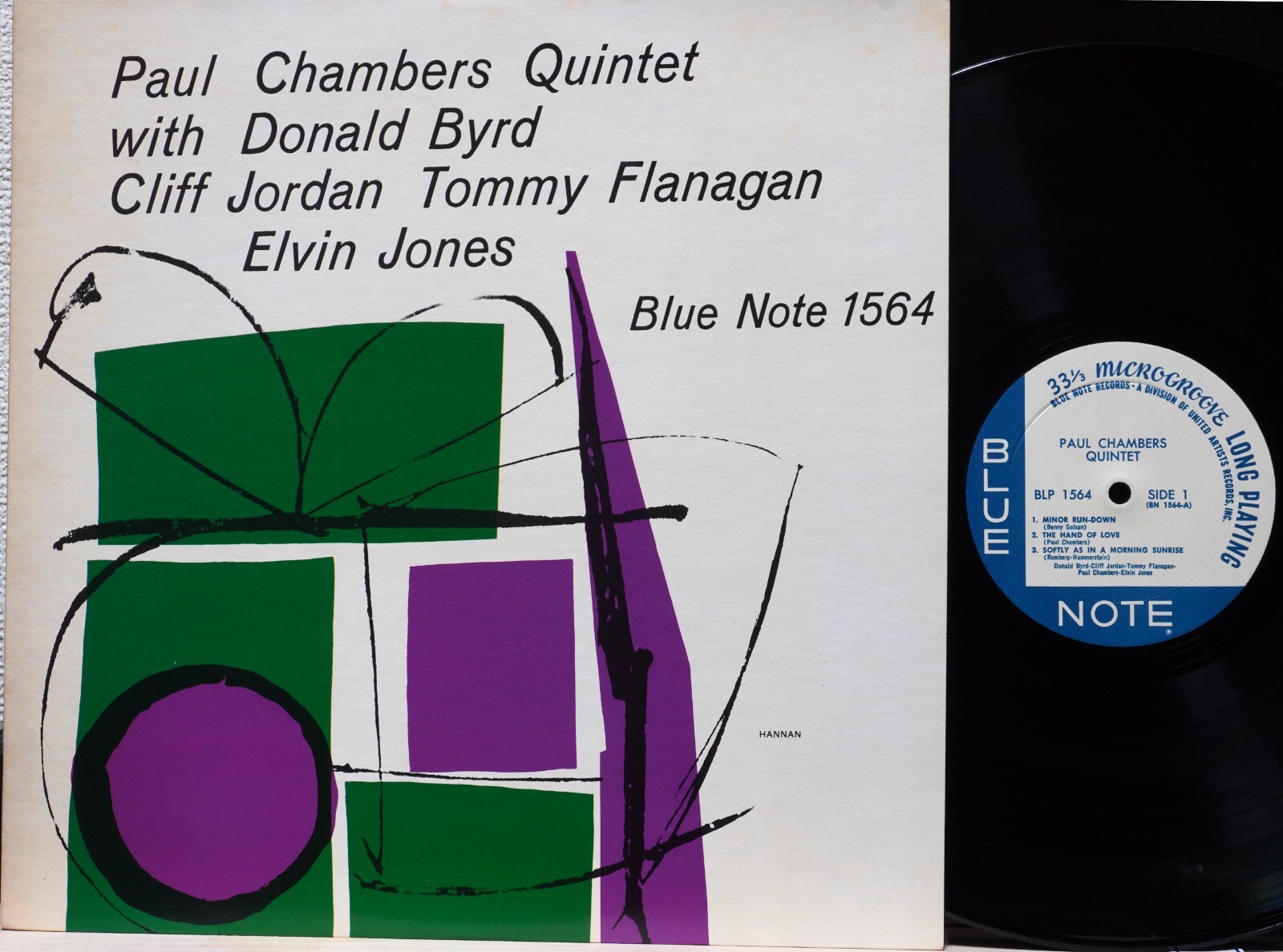 Paul chambers quintet LP UA盤 mono PAUL CHAMBERS 