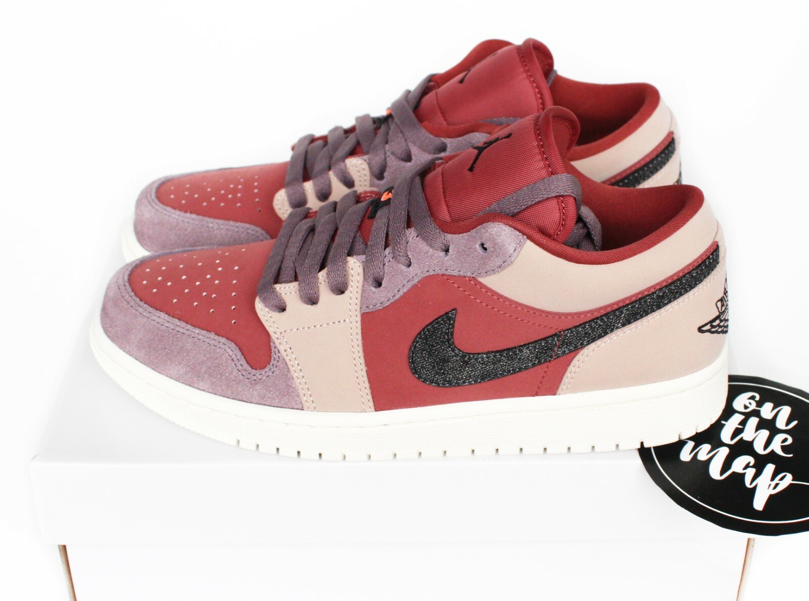 Nike Air Jordan 1 Low W Canyon Rust Purple Smoke Beige UK 6.5 US 7 9 EU  40.5 New | eBay UK