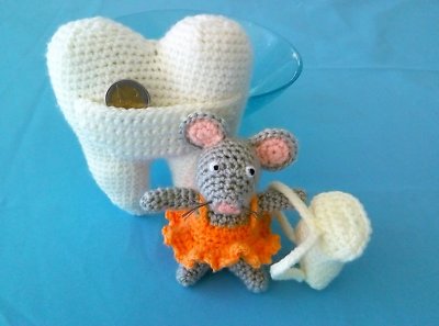 La fée des dents réalisé au crochet