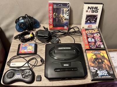 SEGA GENESIS Model 2 Console Bundle Lot 6-Pak 8bitdo M30 2.4G Altered Beast