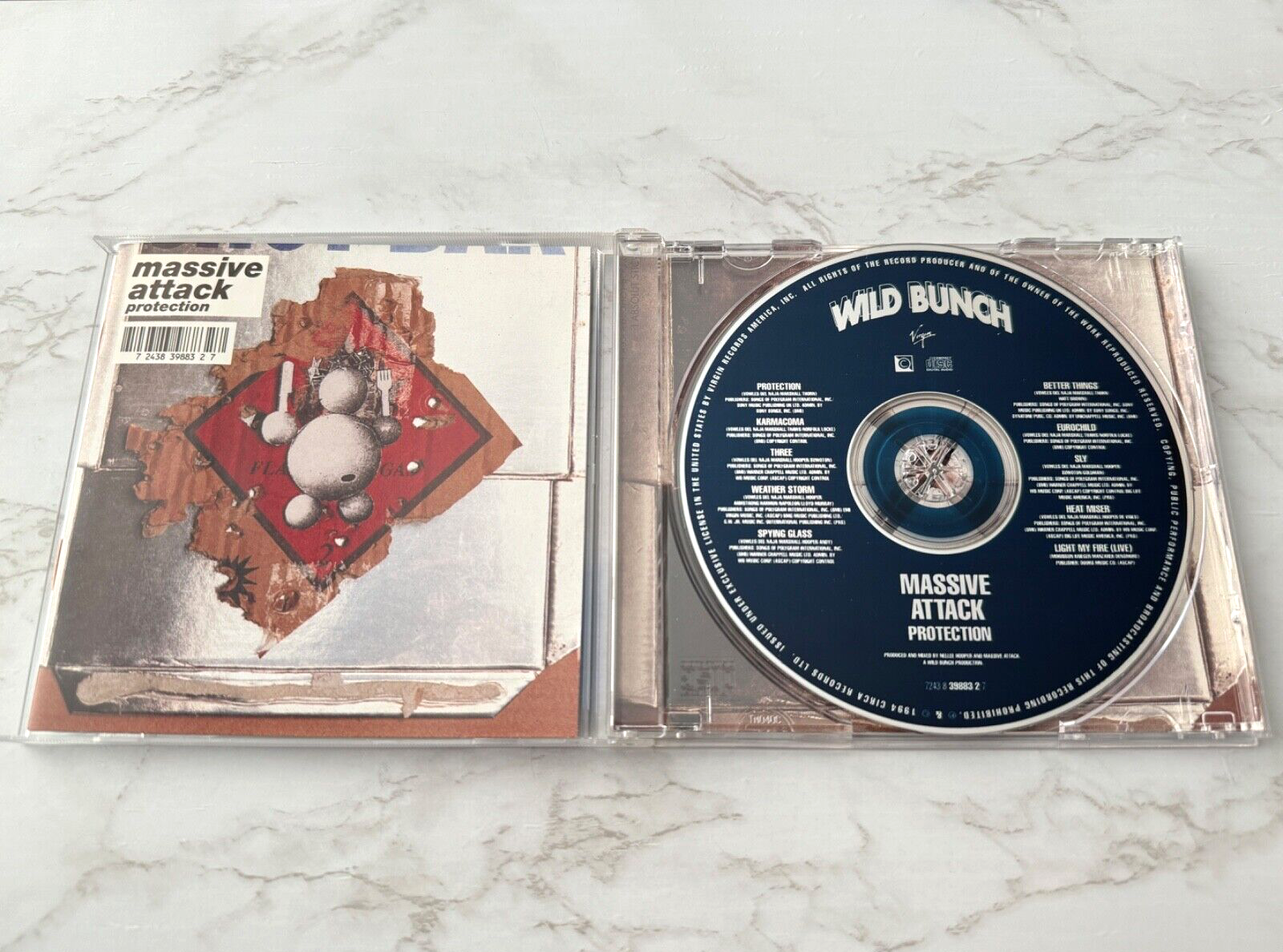 Massive Attack - Protection (CD, Japan, 1994) For Sale | Discogs