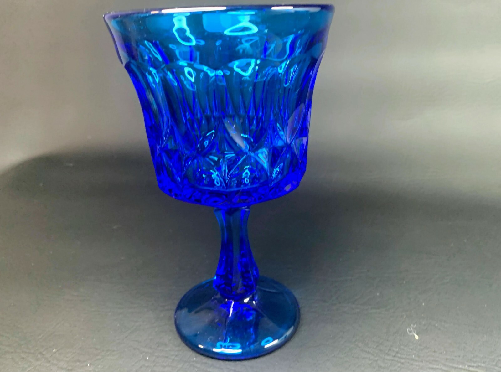 Vintage Blue Glassware Noritake Perspective-Blue Pattern Wine Glass Replacement