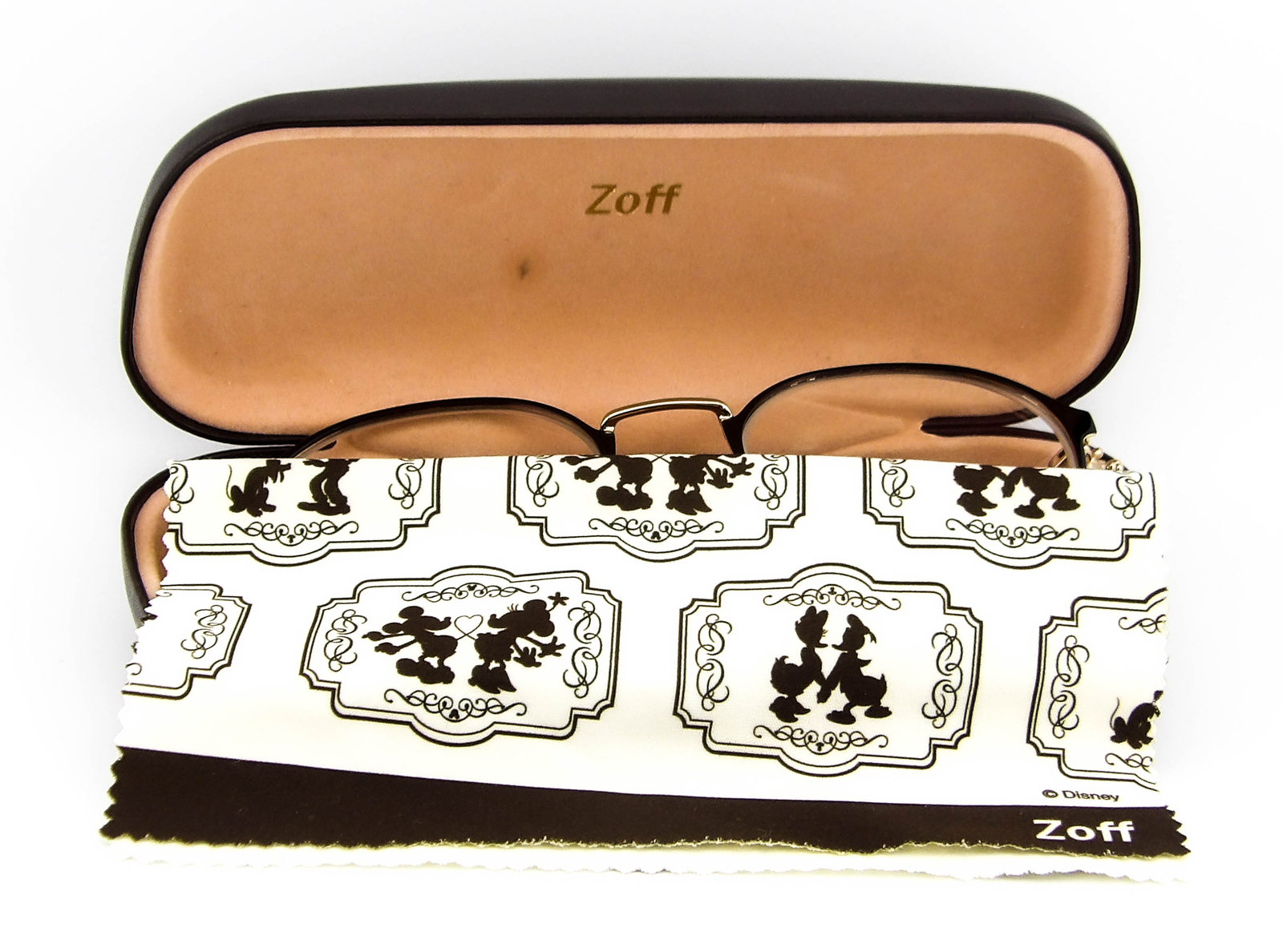 Rare Japanese Zoff Disney Mickeys Hands Glasses ZF202007A-14E1 52