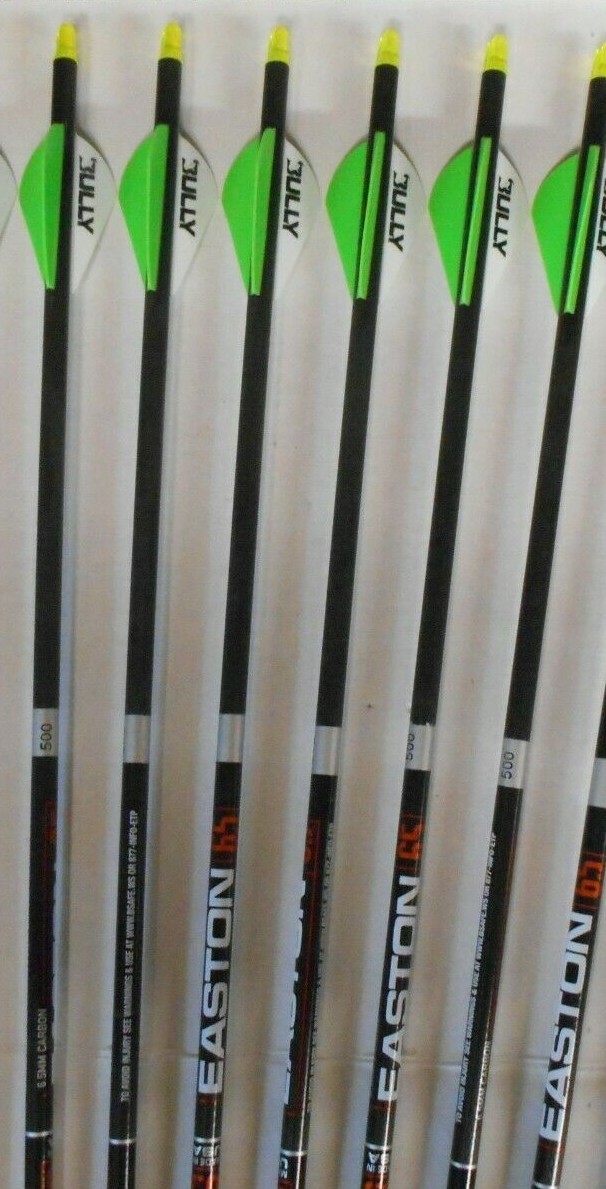 EASTON CARBON 8023 6本組 98㎝ おまけあり Easton 6.5 Match Grade Pro Shop Series Carbon Arrow - 6 Pk