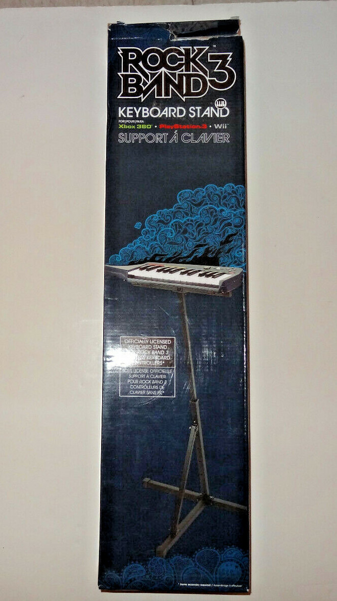 Rock Band 3 Keyboard Stand for Xbox 360 PlayStation 3 Wii NEW SEALED