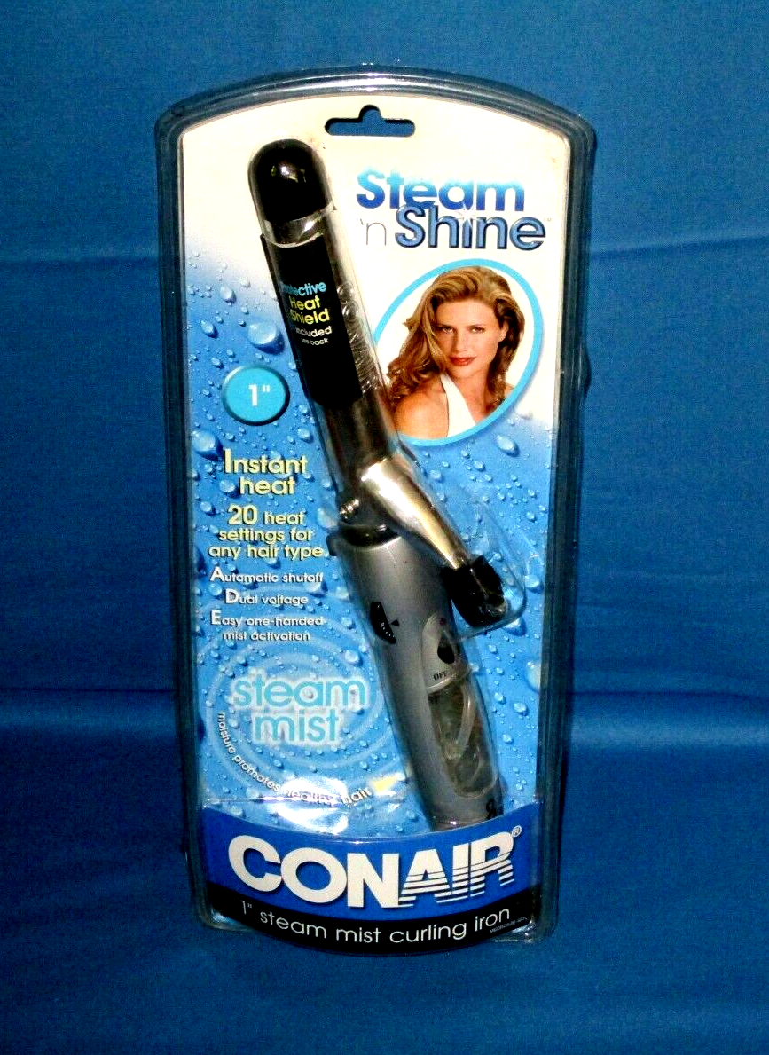 Steam N Shine Conair 1 Inch Steam Mist Curling Iron