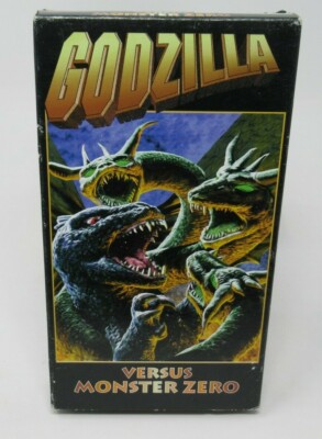 GODZILLA VERSUS MONSTER ZERO VHS VIDEO MOVIE, 1966 CLASSIC