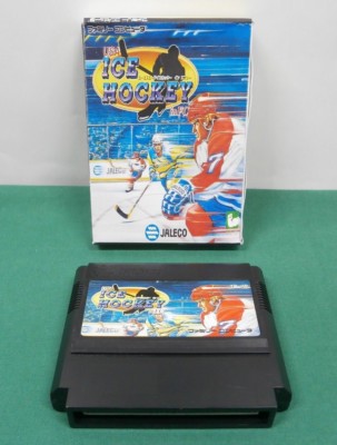ICE HOCKEY スーパーファミコン USA Ice Hockey Super Famicom SFC Game Japan NTSC 16-bit