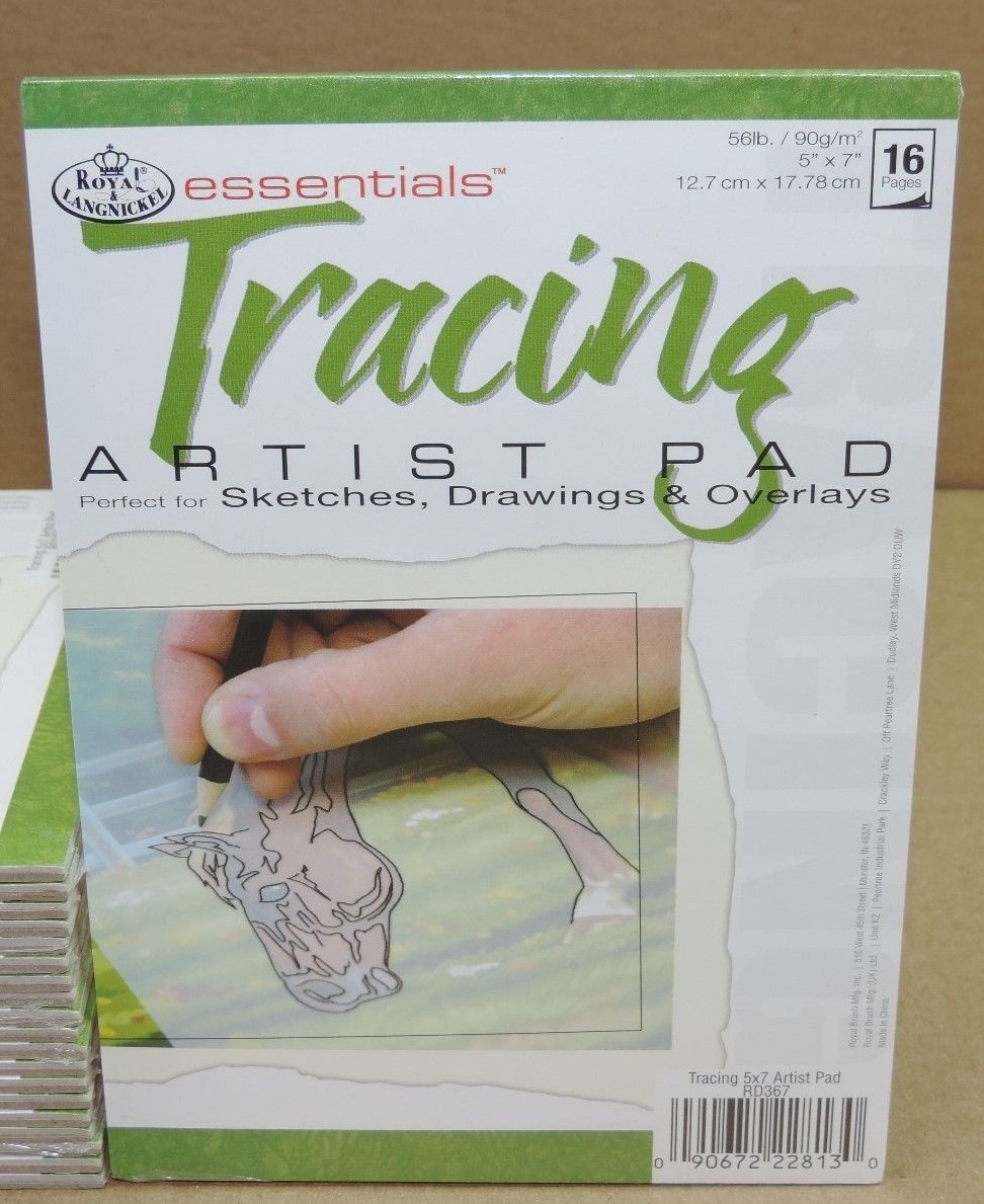 Bulk Lot 20 Royal Langnickel 5x7 Artist Pads Tracing Sketches Drawing Paper Pro