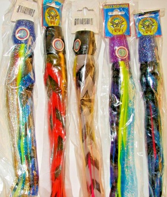 Deadly marlin lure Pakula Cockroach Paua JET Clear crystal