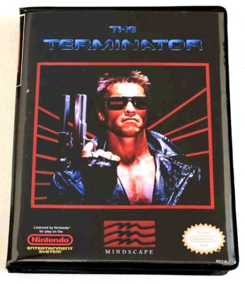 The Terminator CASE ONLY Nintendo NES Box BEST QUALITY
