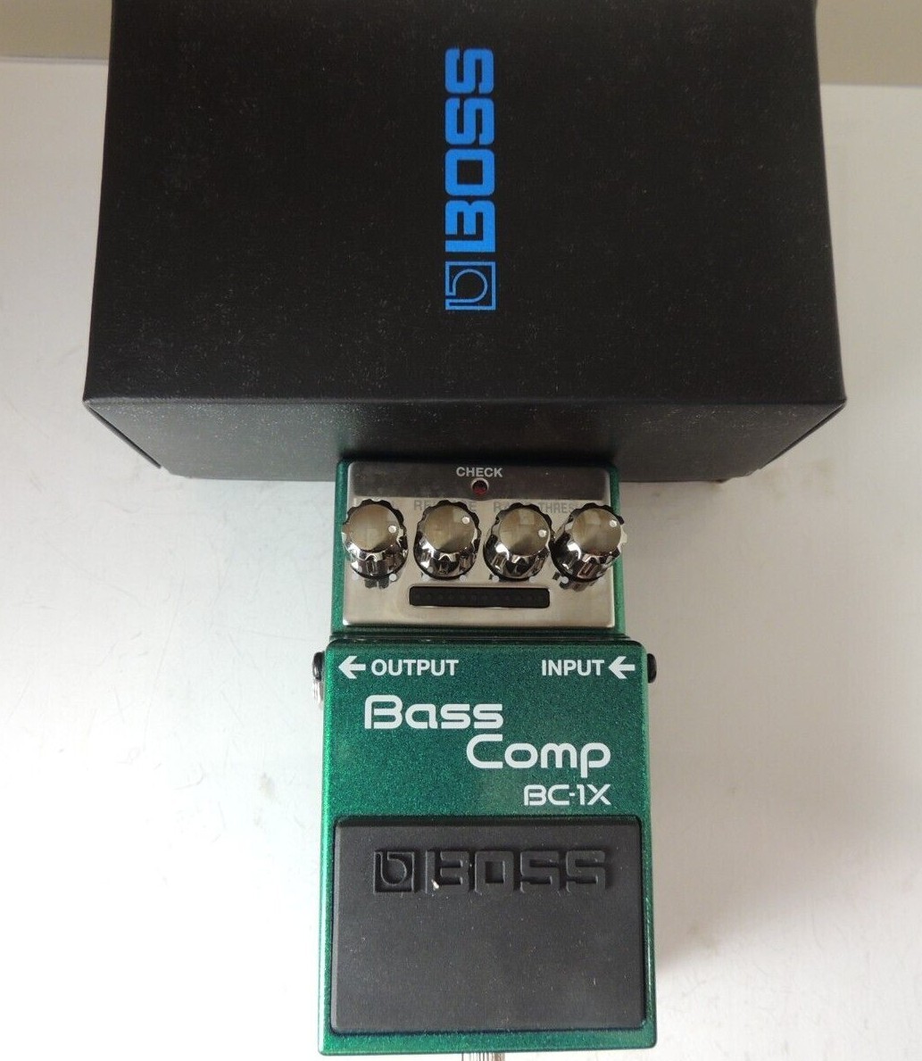 Boss BC-1x Bass Compressor Effects Pedal Free USA Shipping