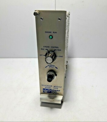Integrated Power Systems 1026 Governor Module 021-1026 3073-552D