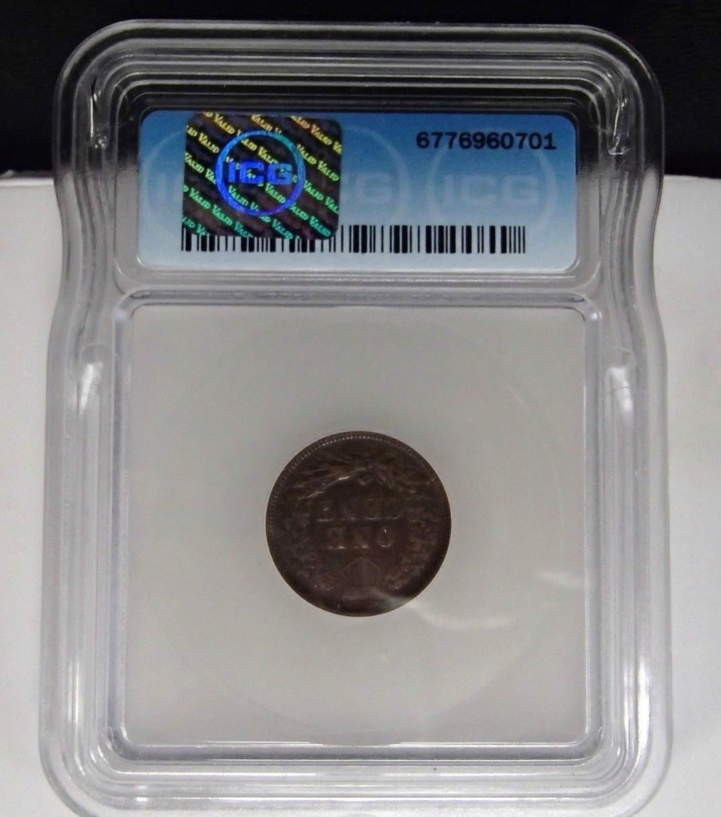 1872 INDIAN HEAD PENNY CENT ICG VF30 BN BETTER DATE RARE PHILADELPHIA MINT COIN