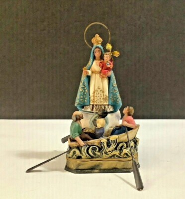 Figure monk series Peltro in tin with green felt on the ground
