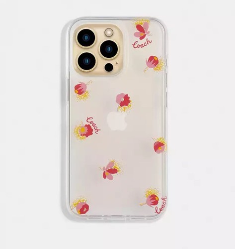 【国内発送】Coach★Retro C Sports Logo iPhone13 pro Max case Amazon.com: Coach iPhone 13 Pro Case with Signature-Chalk