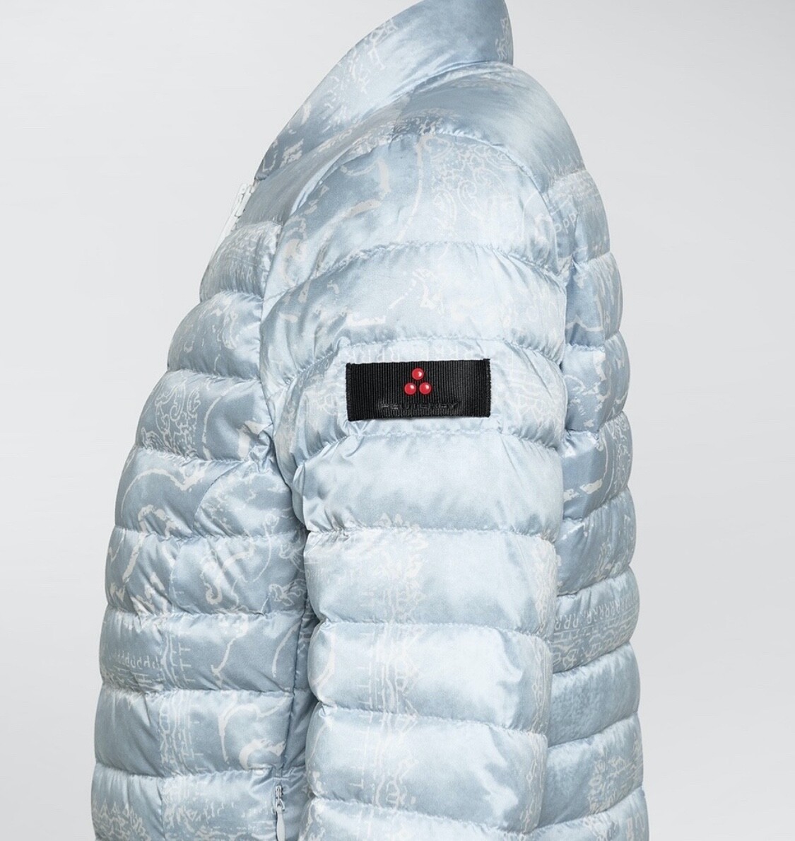 Pre-owned Peuterey Light Down Jacket Ladies In Bule/italian Fashion In Blue