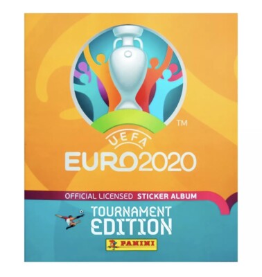 Panini UEFA EURO 2020/21 Tournament Edition Sticker Book ONLY No Stickers 