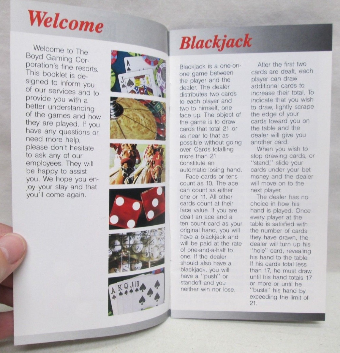 Boyd Gaming Guide Booklet Riviera Hotel Casino Star Club Ticket Keno Gambling