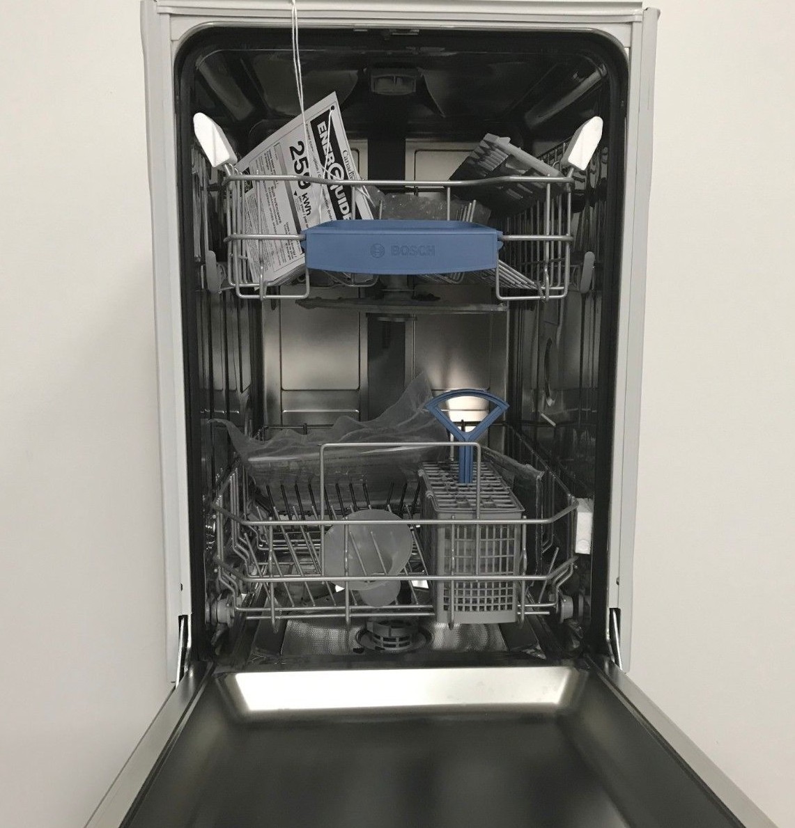 Bosch SPE5ES55UC 18 Inch Full Console Dishwasher in Stainless Steel