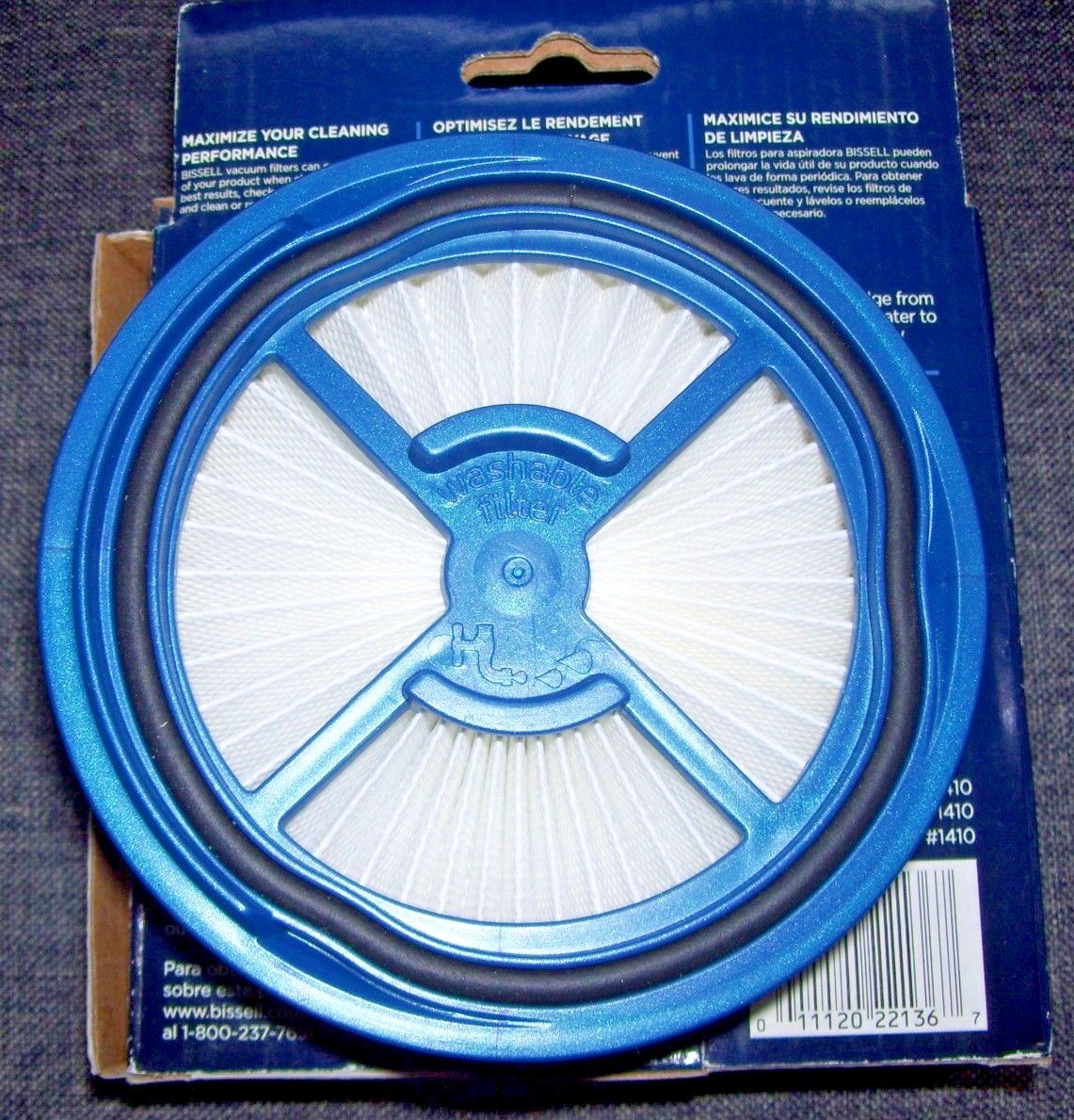 New Bissell Replacement Filter kit 1410 Model Washable Pre-Motor Series 1132 NIB