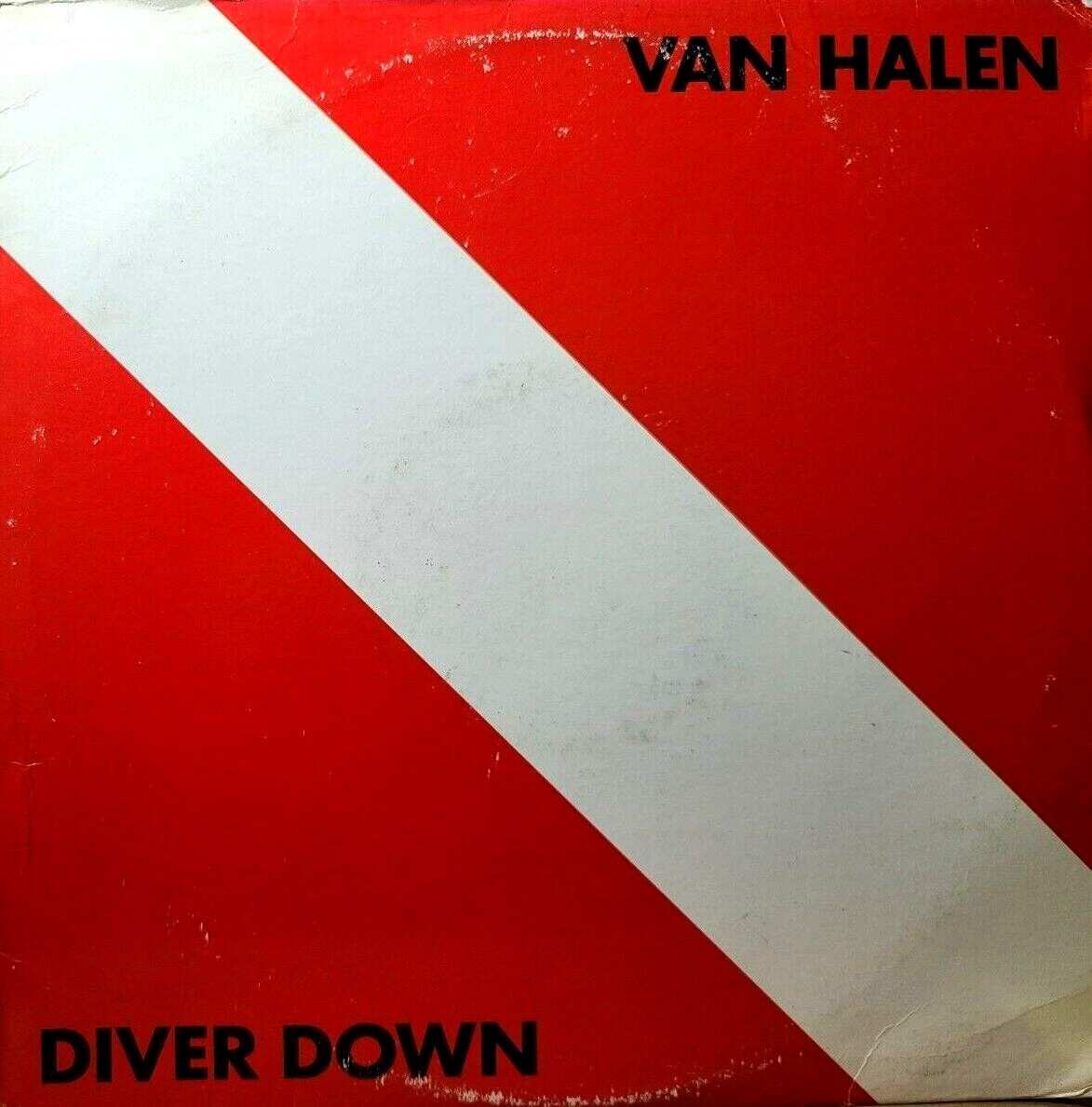 Van Halen / Diver Down【LP・USオリジナル・ステッカー】 Van