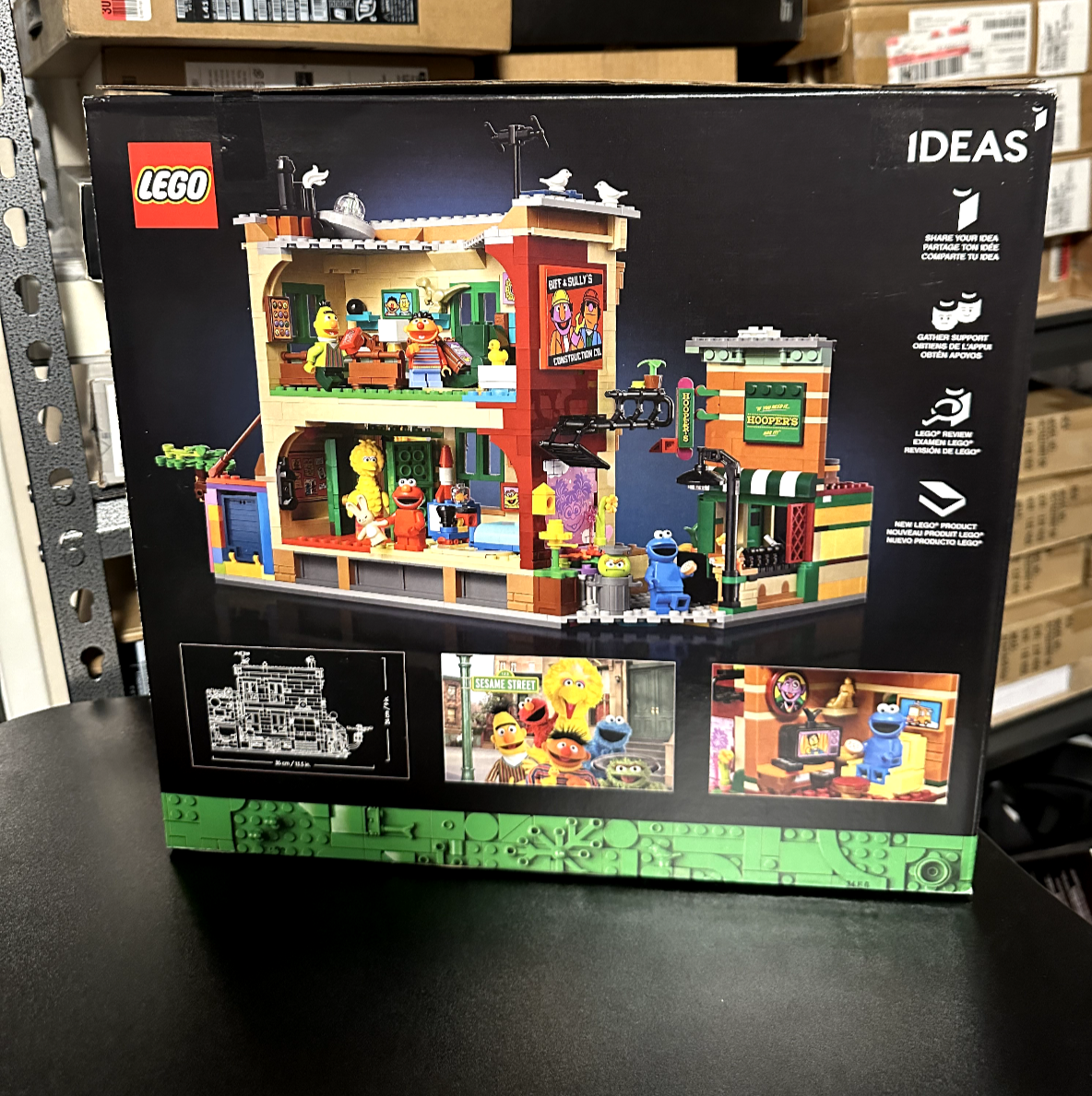 NEW LEGO Ideas 123 Sesame Street 21324 Building Kit 1367 Pcs eBay
