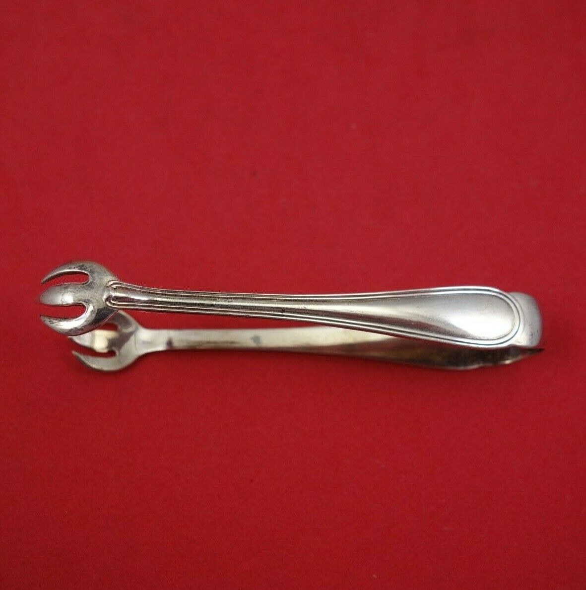 Saxon by Birks Sterling Silver Sugar Tong 3 1/8" Serving eBay