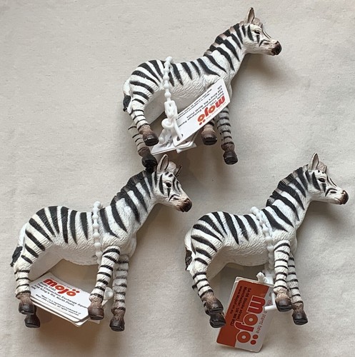 LIBERTY TOKYO Animals HIME ソフビ Hobby Lobby MOJO Zebra Figure Figurine Zoo Safari Animal Detailed