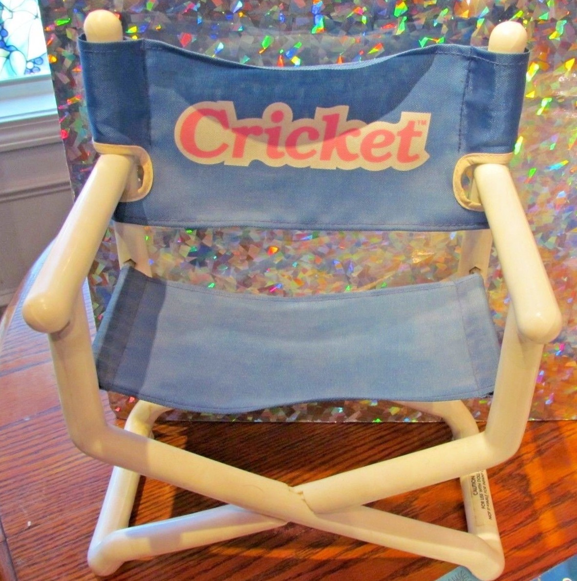 VINTAGE PLAYMATES CRICKET doll Director chair, Books, Tapes & CORKY Books, Tapes