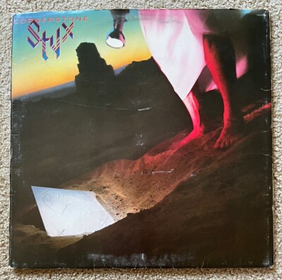 STYX - Cornerstone LP w/ INNER - 1979 A&M - SP3711 - TESTED Vinyl * /EXCELLENT