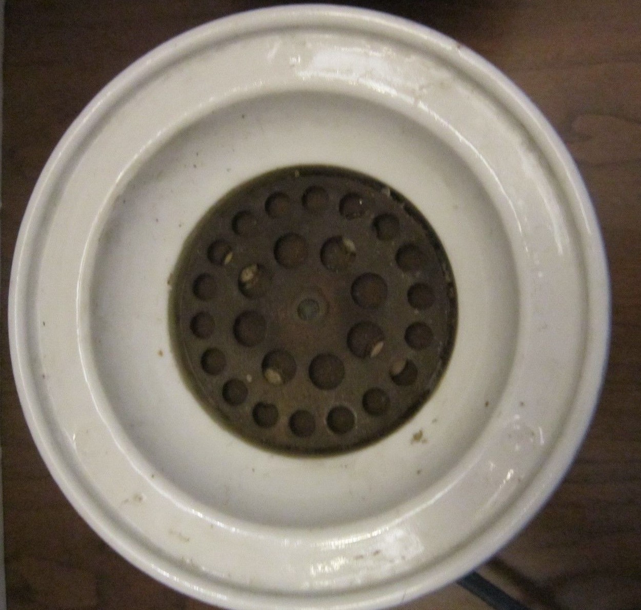 Vintage Hankscraft Egg Cooker #599 - Blue Ceramic Boiled Eggs