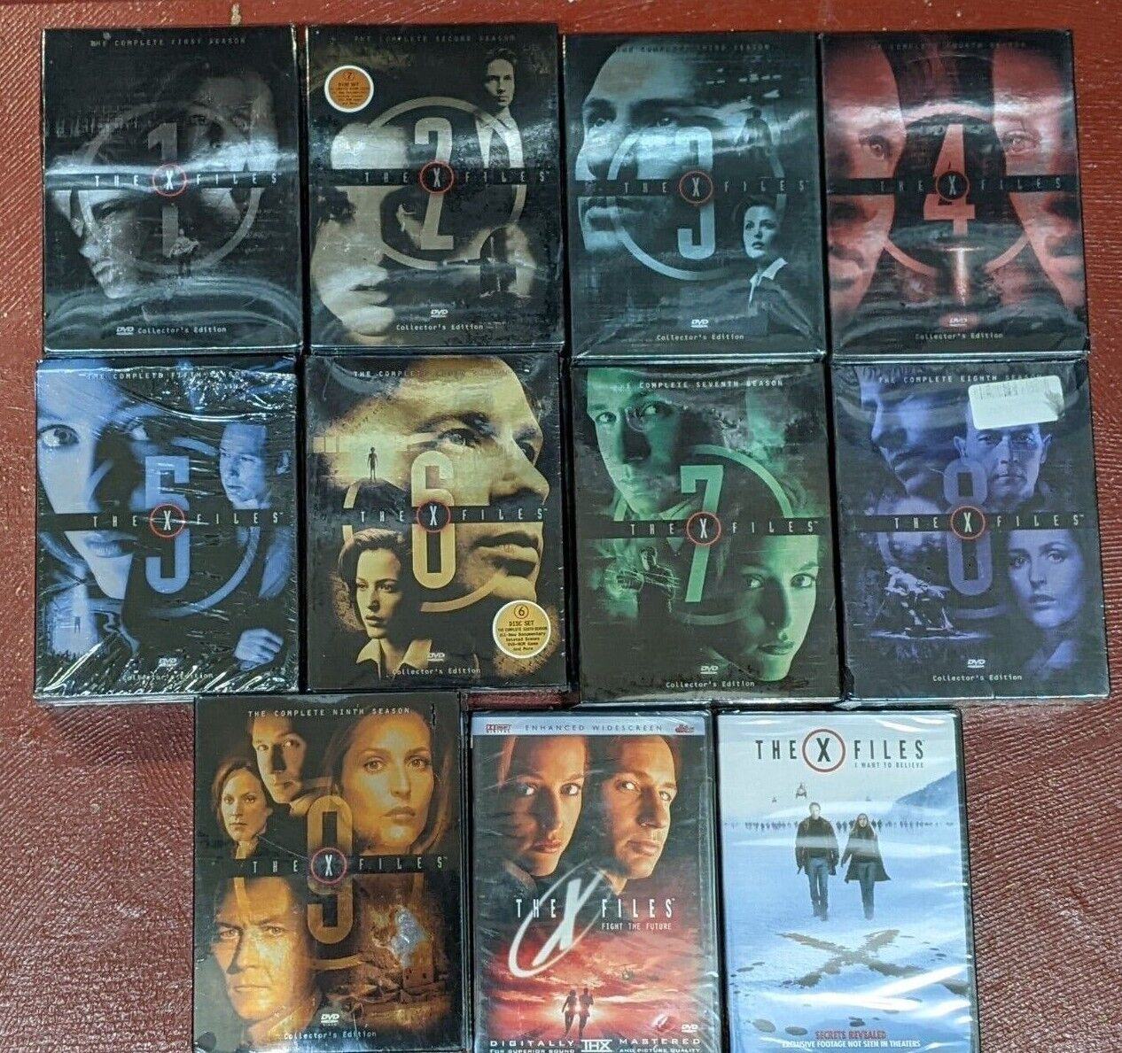 THE X-FILES Complete Original Series Collector's Editions DVD 9 Seasons + Movies THE X-FILES Complete Original Series Collector's Editions DVD 9 Seasons + Movies