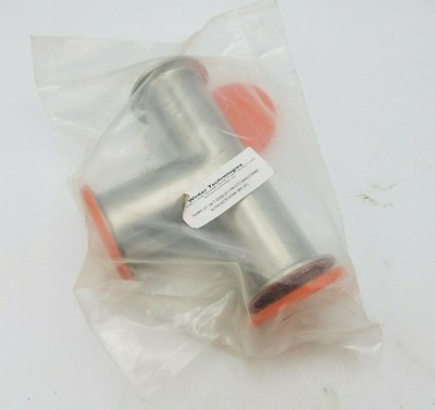 Winter Technologies DT-18-T-0200-SF1 2'' Equal Tee Hygienic Clamp Joint 316L NOS