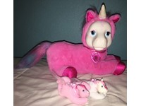 unicorn pony surprise mom and baby