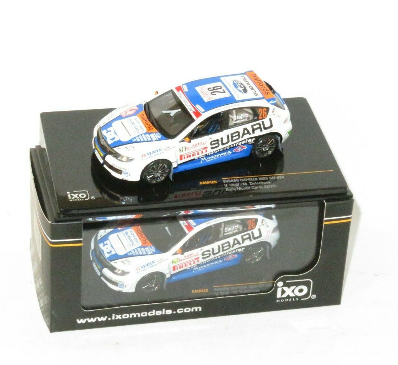 自動車 Racing Subaru Impreza Monte Carlo 1/43 TAMIYA Impreza 4 Wheel Drive TT-02 Monte-Carlo '99 TAM58631A