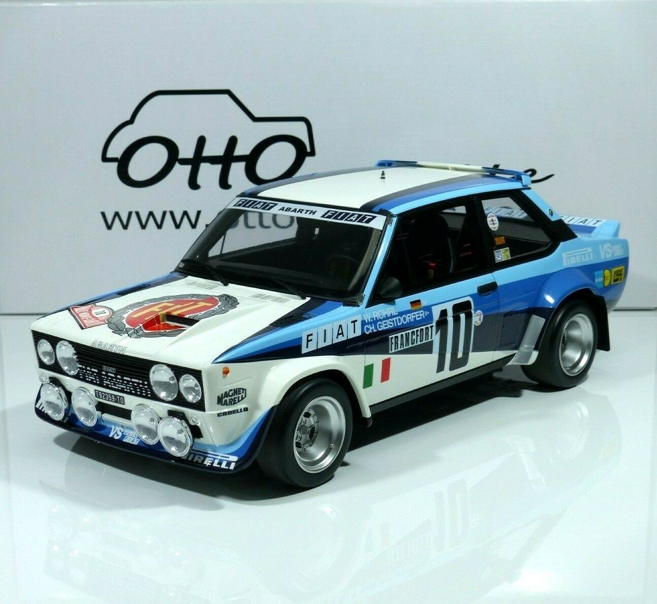 Fiat Abarth OT 1600 1/43ミニカー プロモデラー ワンオフ