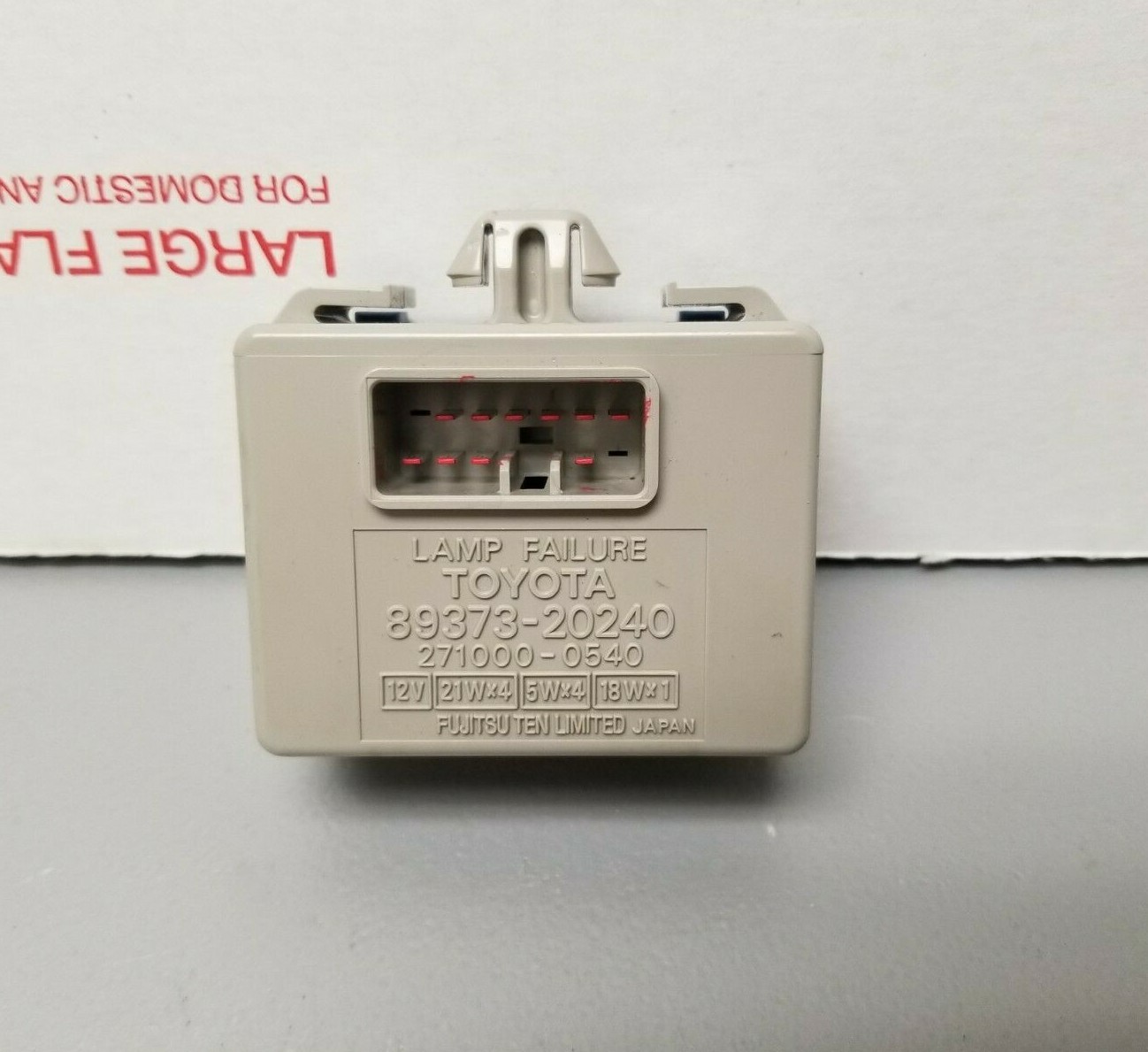 99-03 Lexus RX300 Lamp Failure Control Module Original 89373
