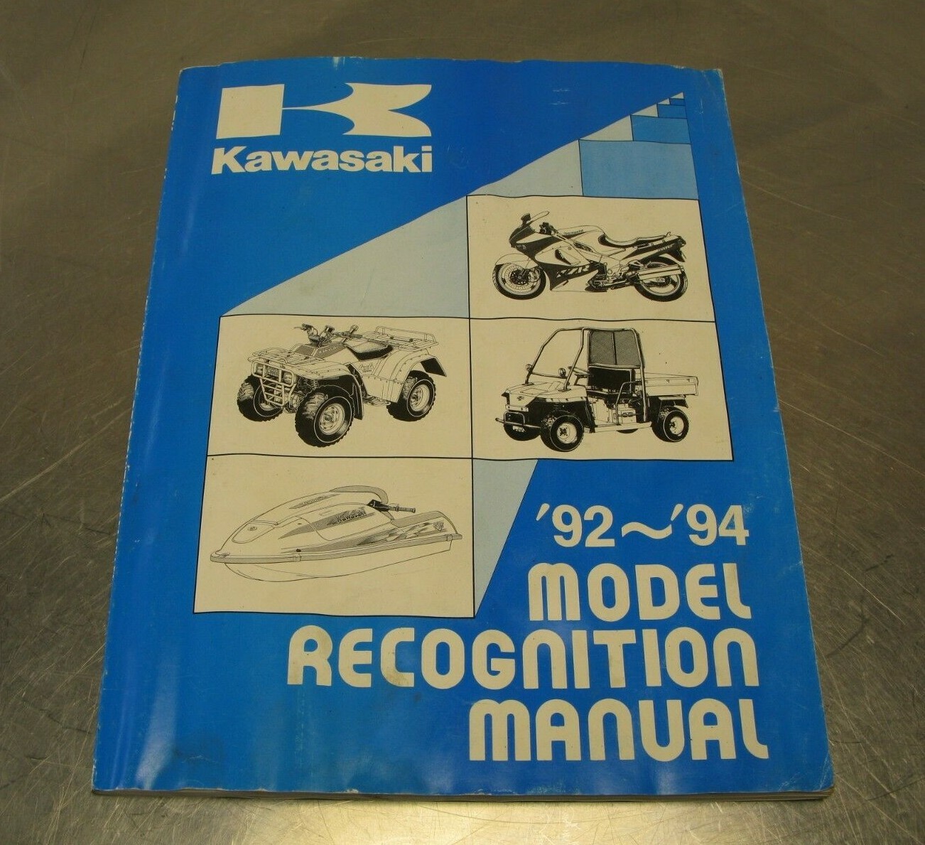 1992 1994 Kawasaki OEM Model Recognition Manual 92 94 Part